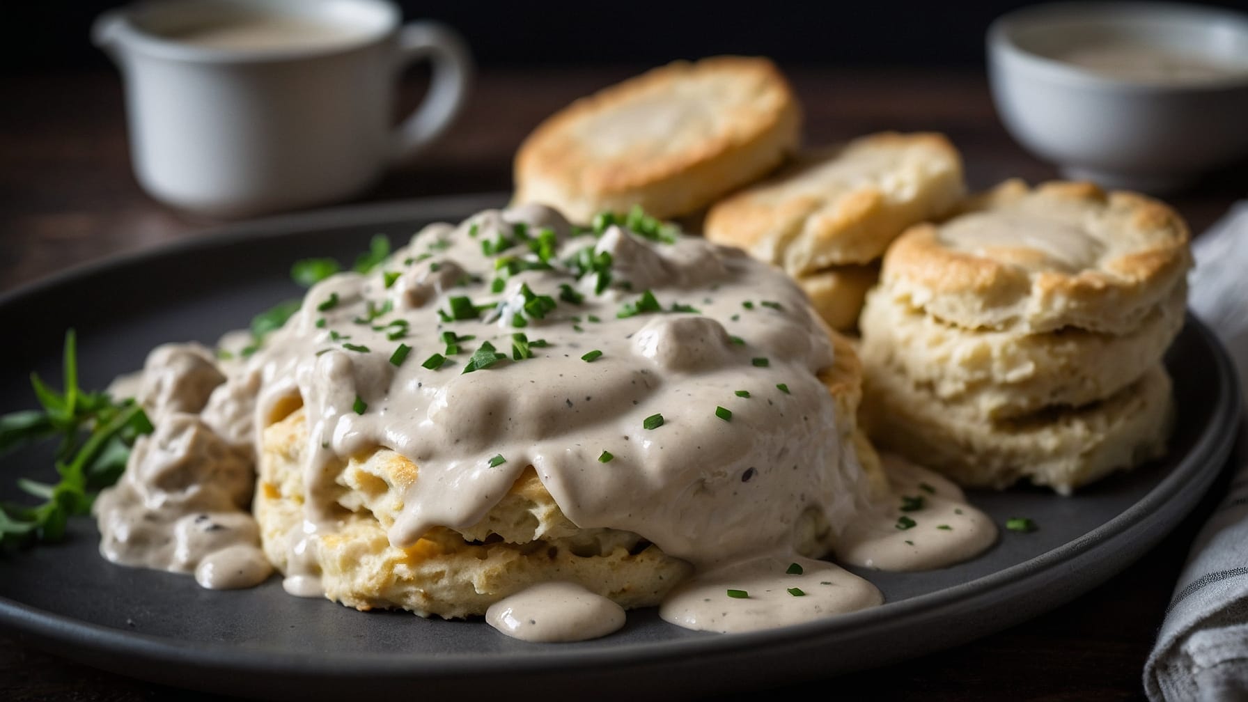 vegan biscuits and gravy